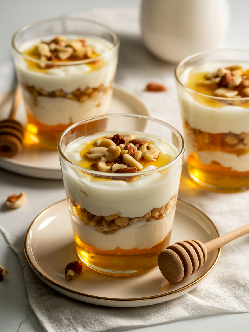 Joghurt-Honig-Dessert