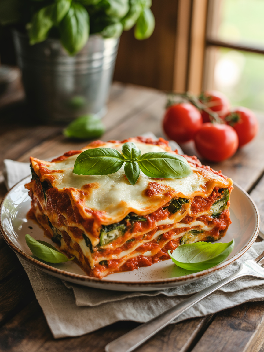 Aufregende Gesunde Lasagne Mit Tomatenso e Und Gem se aufregende-gesunde-lasagne-mit-tomatenso-e-und-gem-se