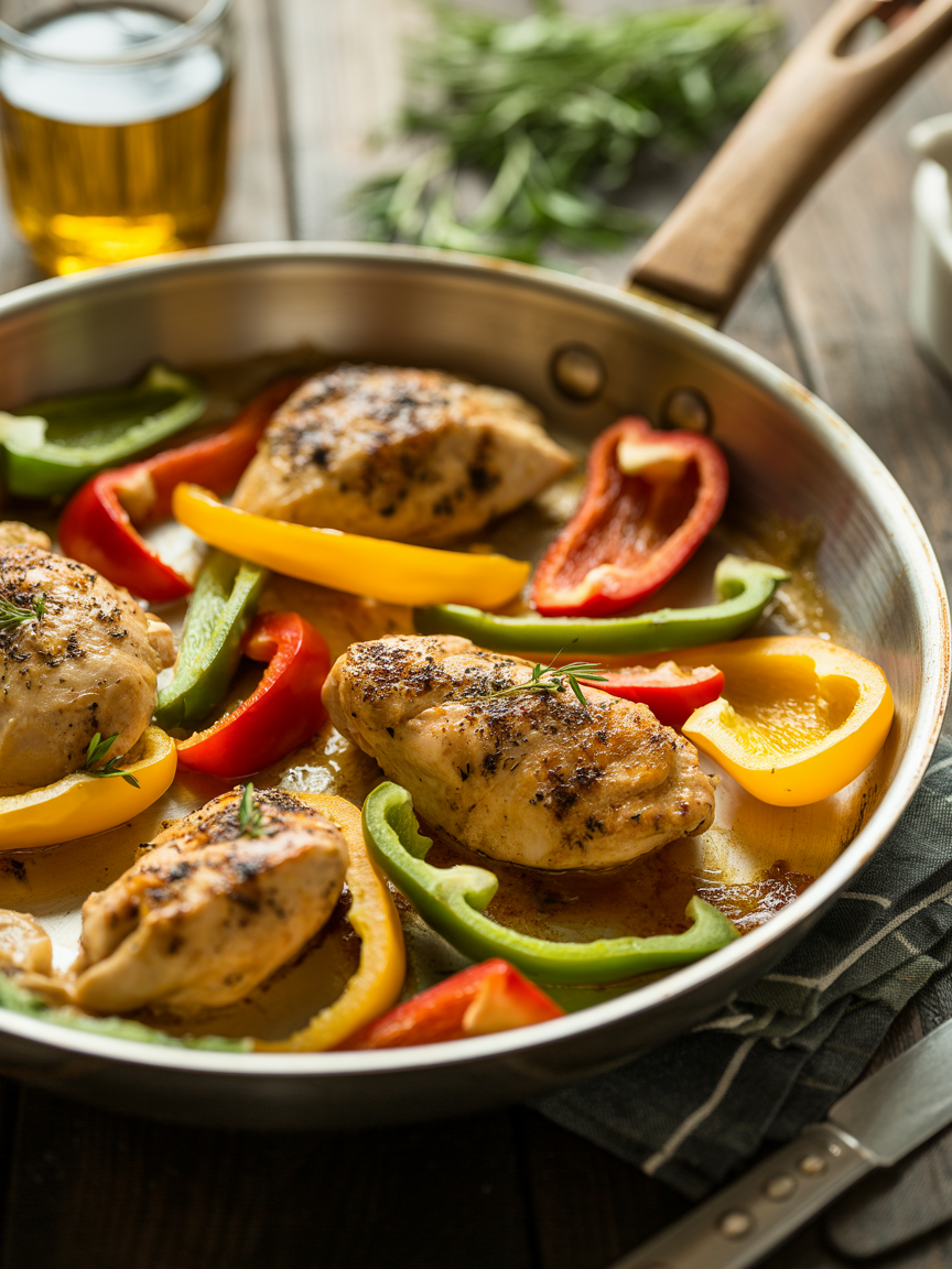 Keto Paprika-Hähnchen