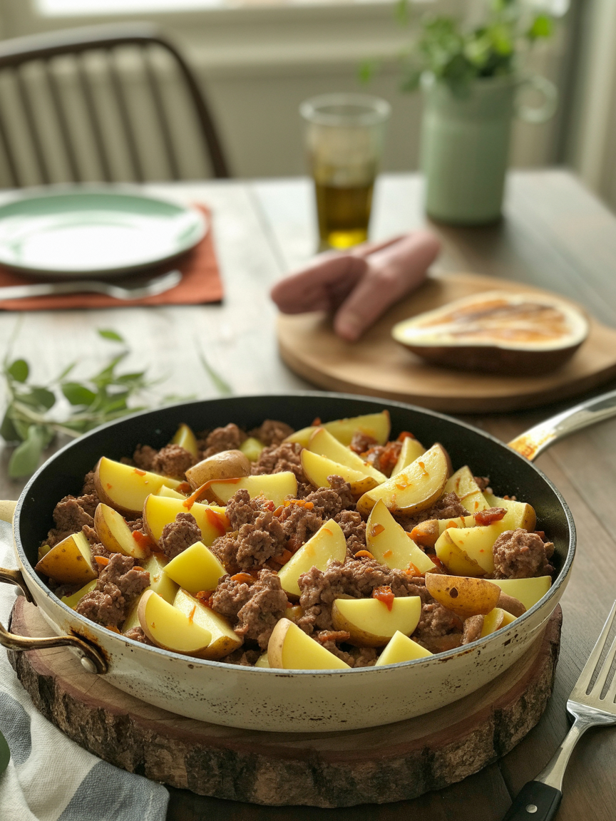 Kartoffel-Hackfleisch