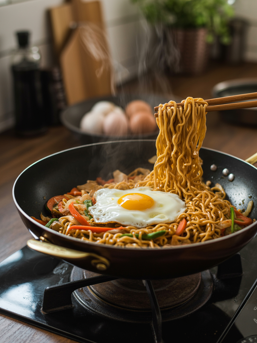 Asia-Nudelpfanne